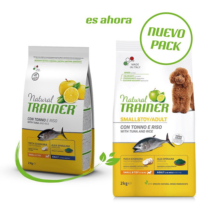 Natural Trainer Mini Pescado y Arroz 2 kg Imagen numero 3